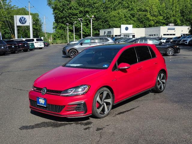 used 2019 Volkswagen Golf GTI car, priced at $18,500