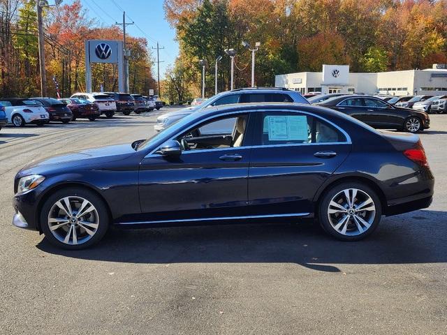 used 2018 Mercedes-Benz C-Class car, priced at $13,500