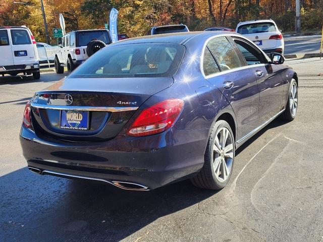 used 2018 Mercedes-Benz C-Class car, priced at $13,500