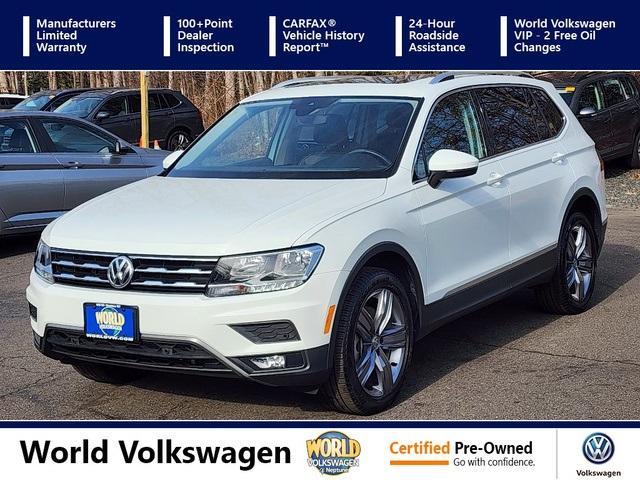 used 2021 Volkswagen Tiguan car, priced at $22,000