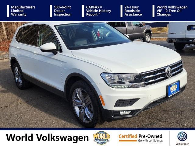 used 2021 Volkswagen Tiguan car, priced at $22,000