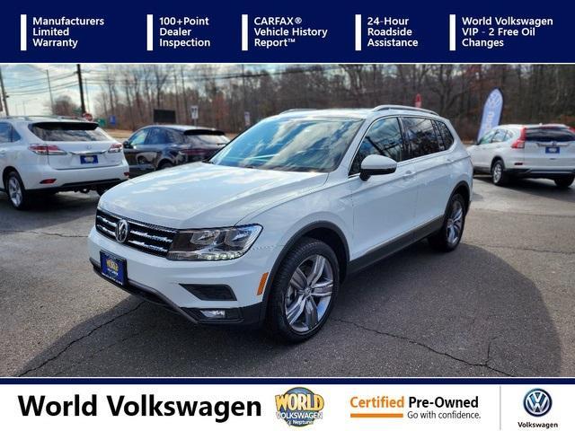 used 2021 Volkswagen Tiguan car, priced at $23,000