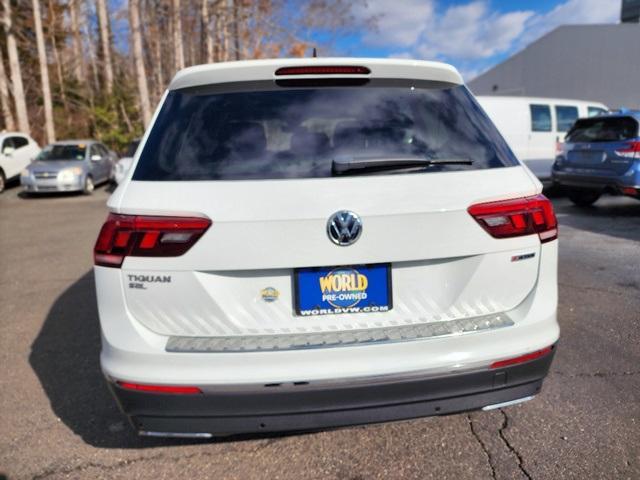 used 2021 Volkswagen Tiguan car, priced at $23,000