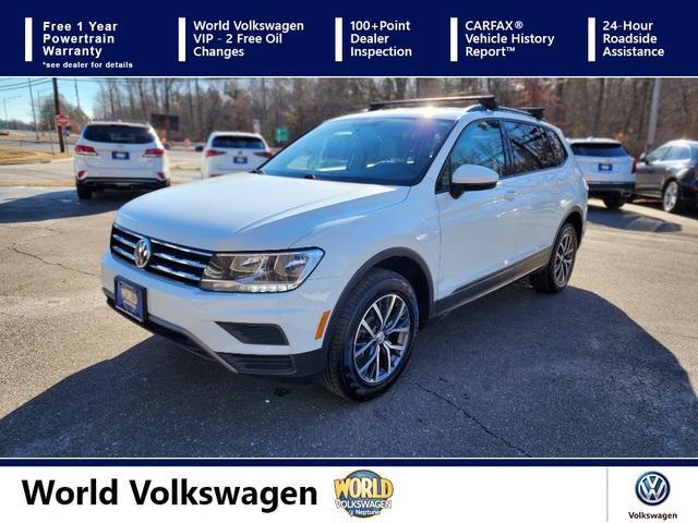 used 2021 Volkswagen Tiguan car, priced at $15,000