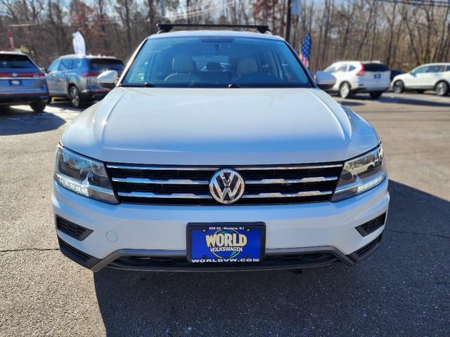 used 2021 Volkswagen Tiguan car, priced at $14,500