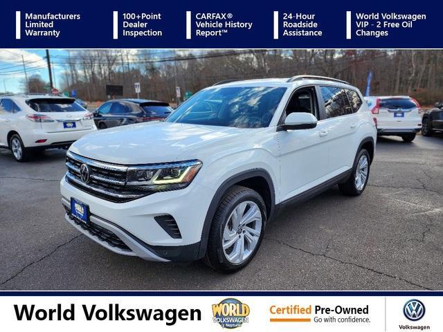 used 2022 Volkswagen Atlas car, priced at $28,000