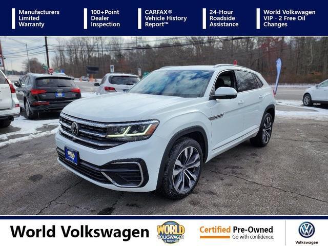 used 2021 Volkswagen Atlas Cross Sport car, priced at $33,000