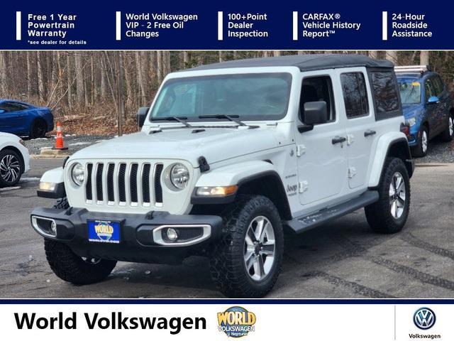 used 2020 Jeep Wrangler Unlimited car, priced at $27,450