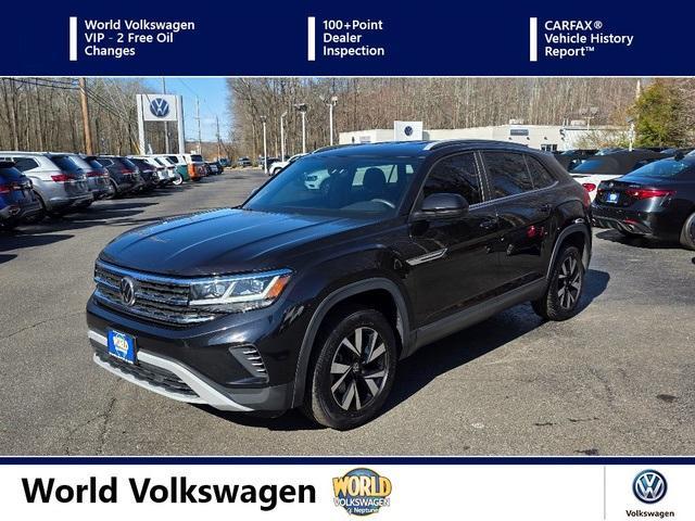 used 2021 Volkswagen Atlas Cross Sport car, priced at $20,000