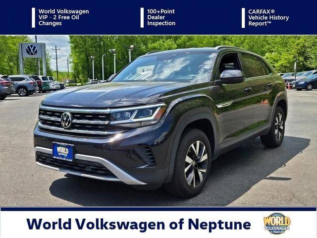 used 2021 Volkswagen Atlas Cross Sport car, priced at $17,495