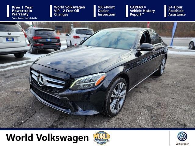 used 2019 Mercedes-Benz C-Class car, priced at $19,000