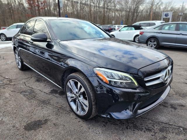 used 2019 Mercedes-Benz C-Class car, priced at $19,000