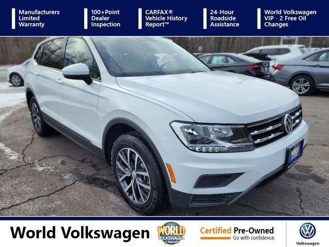 used 2021 Volkswagen Tiguan car, priced at $18,500