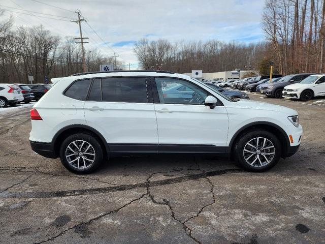 used 2021 Volkswagen Tiguan car, priced at $18,000