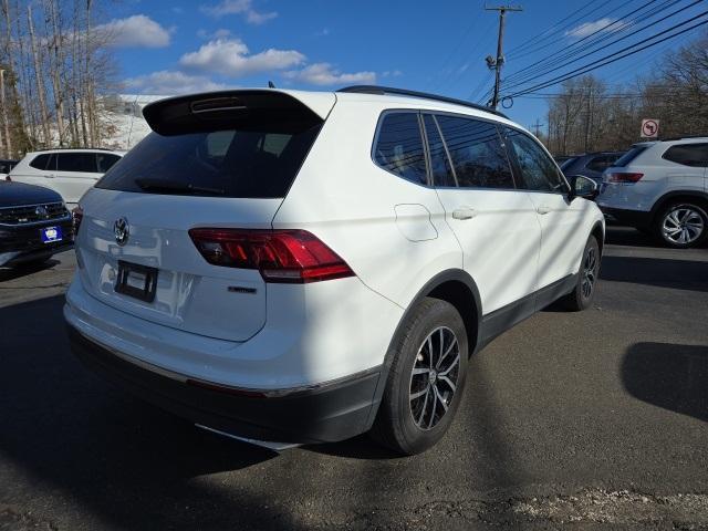 used 2021 Volkswagen Tiguan car, priced at $22,000