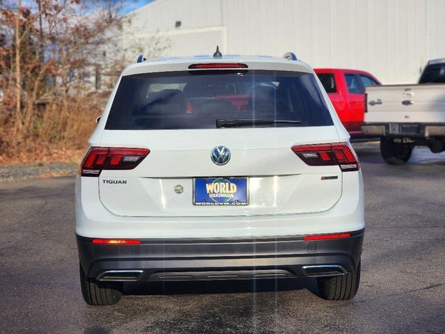 used 2021 Volkswagen Tiguan car, priced at $18,000