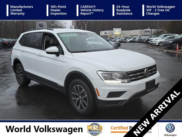 used 2021 Volkswagen Tiguan car, priced at $19,450