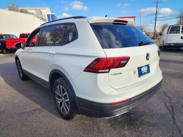 used 2021 Volkswagen Tiguan car, priced at $18,000