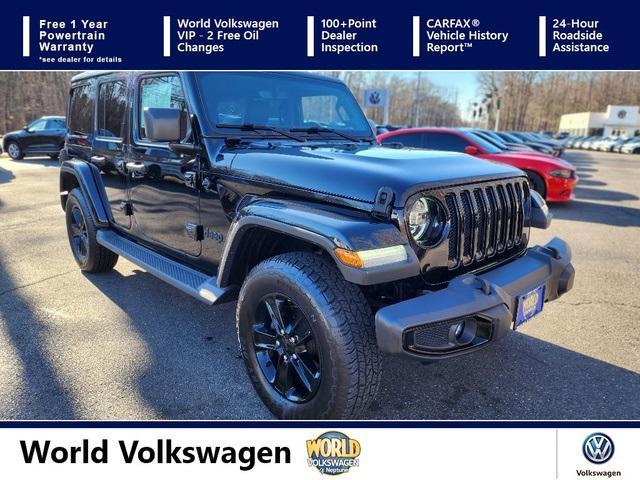 used 2020 Jeep Wrangler Unlimited car, priced at $28,000