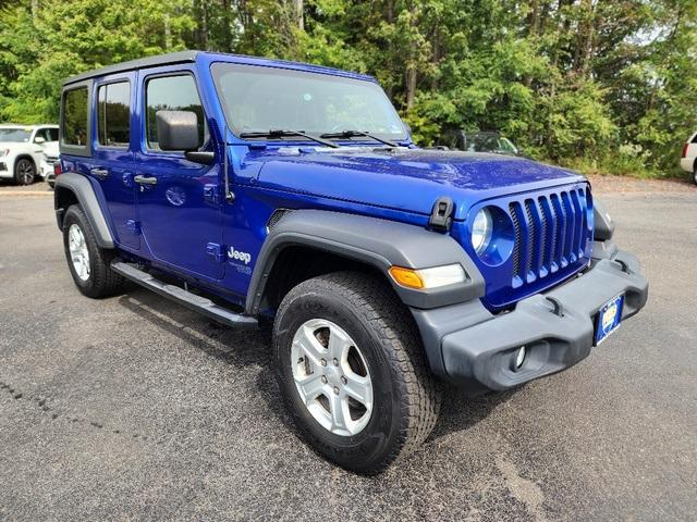 used 2020 Jeep Wrangler Unlimited car, priced at $22,950