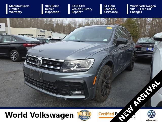 used 2021 Volkswagen Tiguan car, priced at $22,500