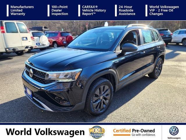 used 2022 Volkswagen Taos car, priced at $21,000