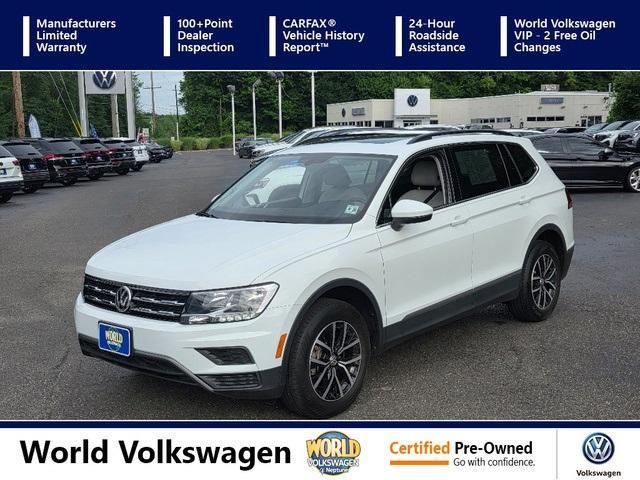 used 2021 Volkswagen Tiguan car, priced at $21,995