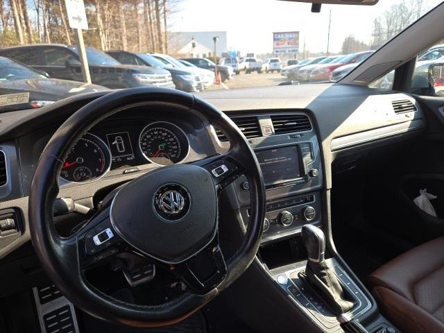 used 2017 Volkswagen Golf Alltrack car, priced at $18,000