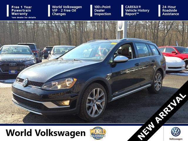 used 2017 Volkswagen Golf Alltrack car, priced at $18,000