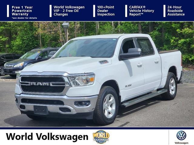 used 2021 Ram 1500 car, priced at $32,500