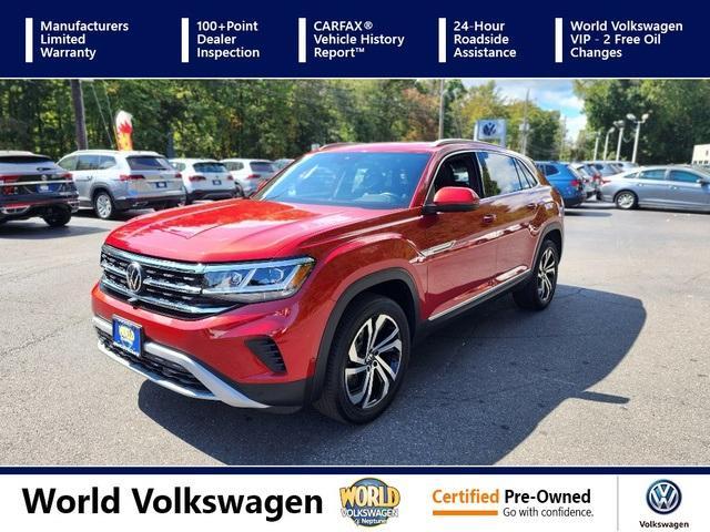 used 2020 Volkswagen Atlas Cross Sport car, priced at $25,500