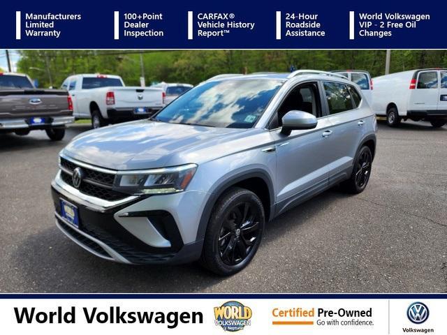 used 2022 Volkswagen Taos car, priced at $22,350