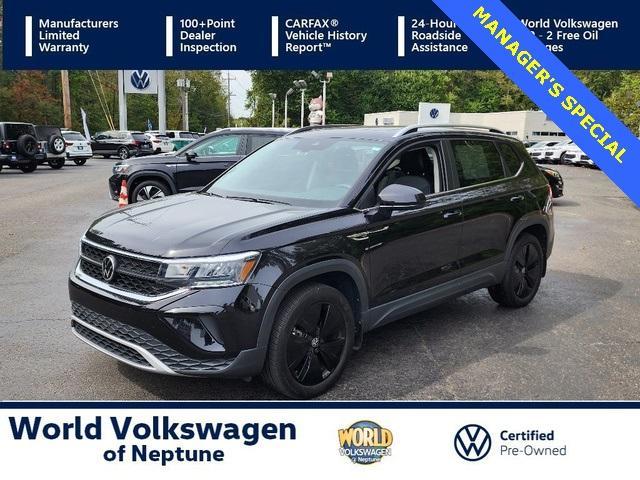 used 2022 Volkswagen Taos car, priced at $20,985