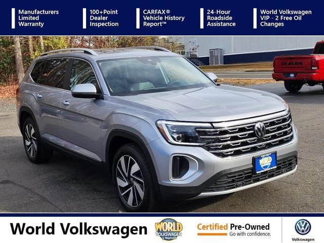 used 2024 Volkswagen Atlas car, priced at $40,000