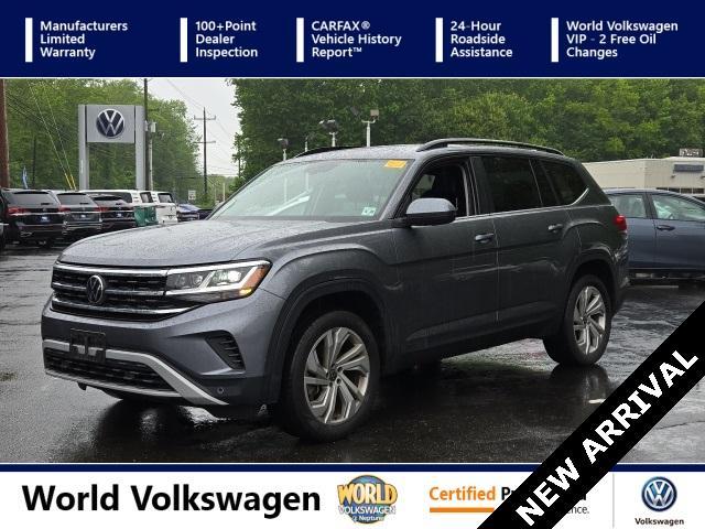 used 2022 Volkswagen Atlas car, priced at $29,500