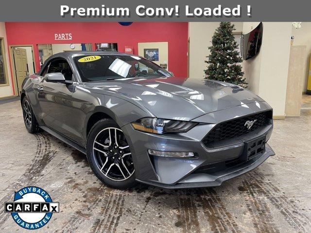 used 2021 Ford Mustang car, priced at $23,561