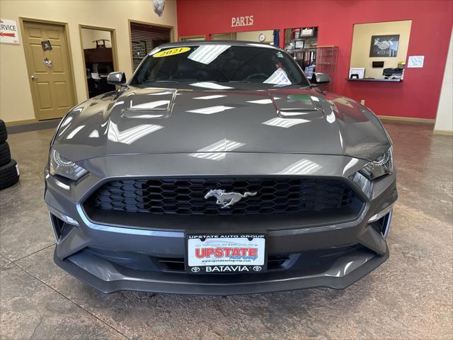 used 2021 Ford Mustang car, priced at $23,561
