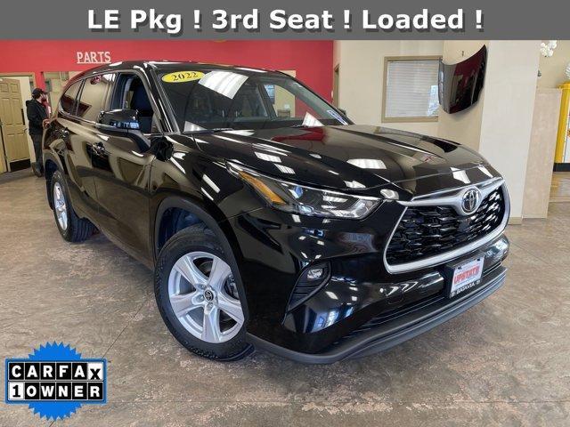 used 2022 Toyota Highlander car, priced at $33,528