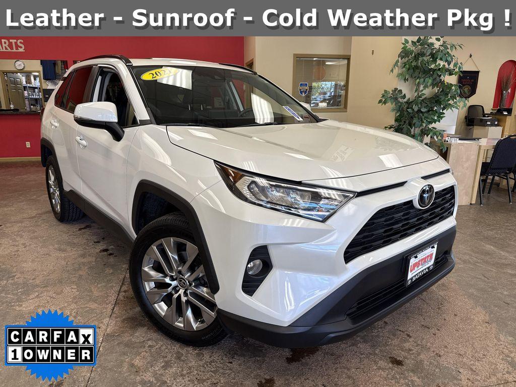 used 2021 Toyota RAV4 car, priced at $32,000