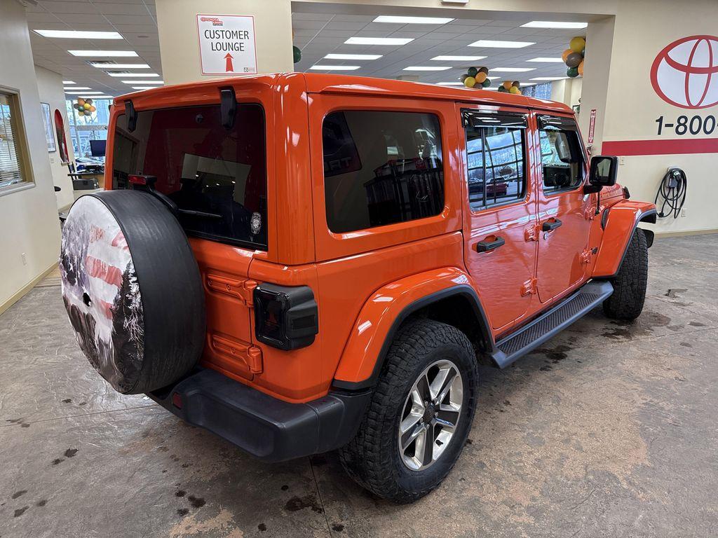 used 2020 Jeep Wrangler Unlimited car, priced at $30,550