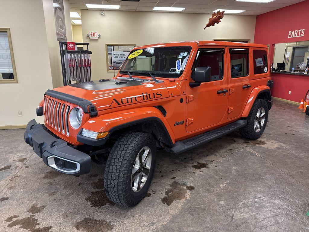 used 2020 Jeep Wrangler Unlimited car, priced at $30,550