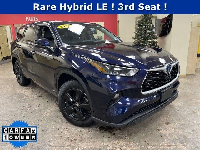 used 2022 Toyota Highlander Hybrid car, priced at $36,927