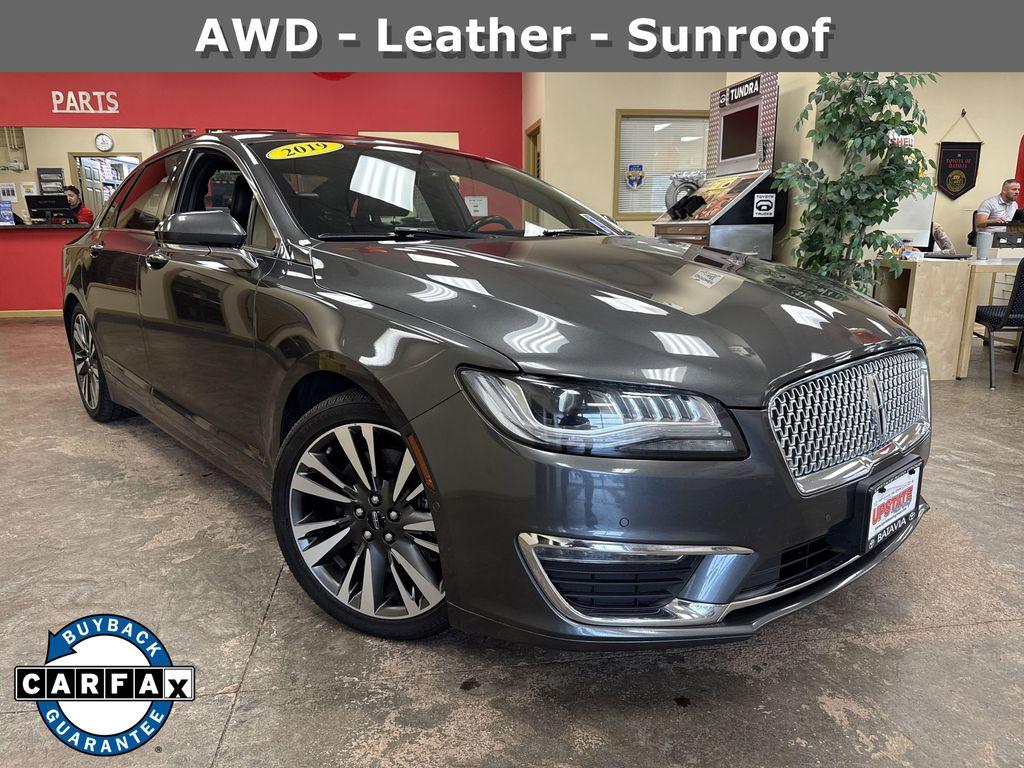 used 2019 Lincoln MKZ car, priced at $17,999