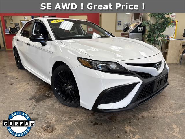used 2021 Toyota Camry car, priced at $24,567