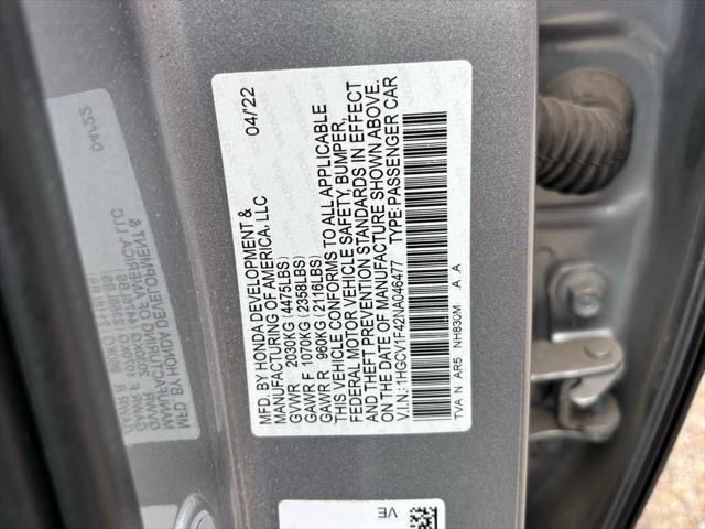 used 2022 Honda Accord car, priced at $25,621