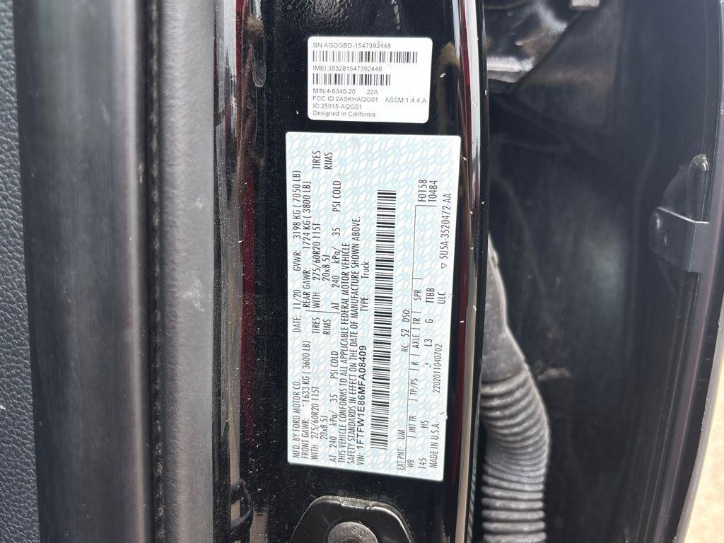 used 2021 Ford F-150 car, priced at $40,395