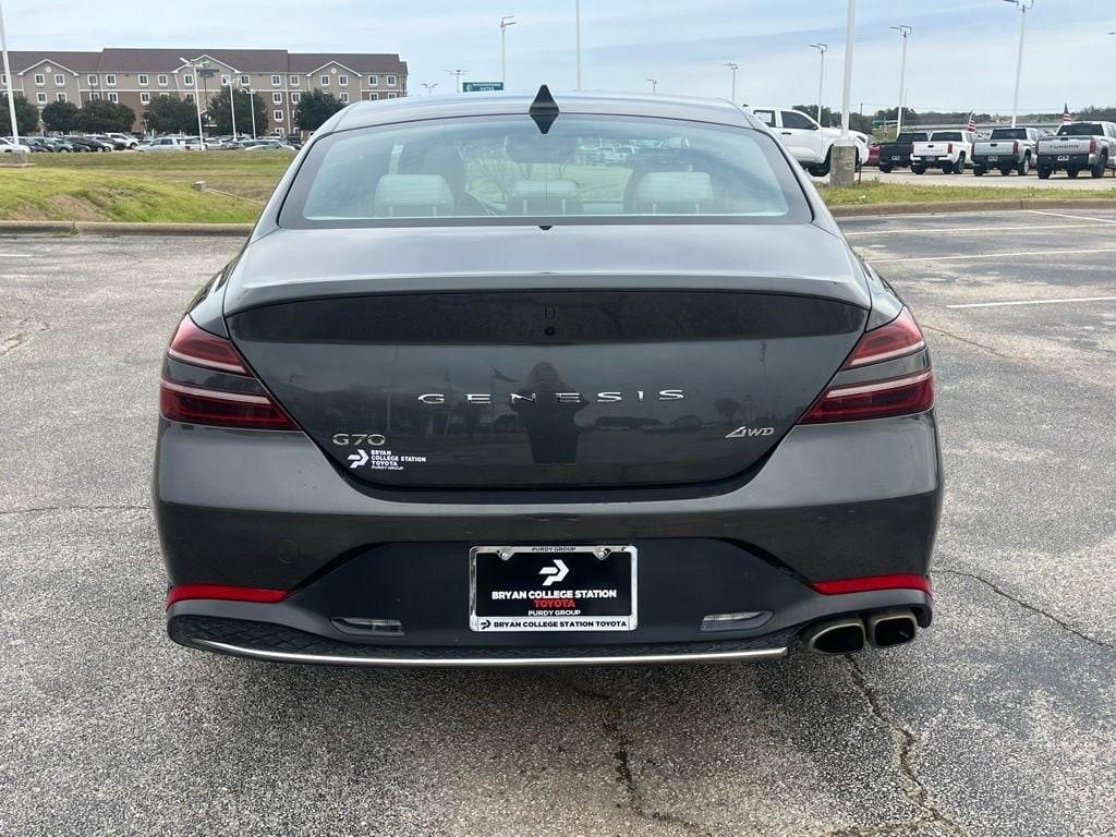 used 2023 Genesis G70 car, priced at $26,455