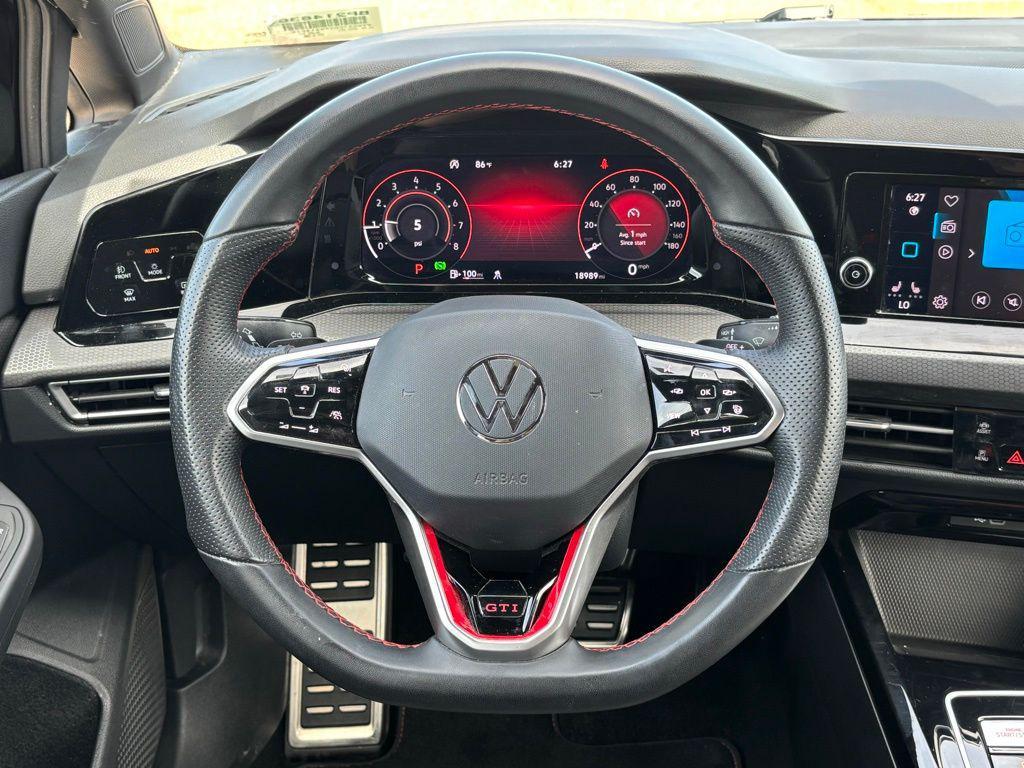 used 2024 Volkswagen Golf GTI car, priced at $27,431