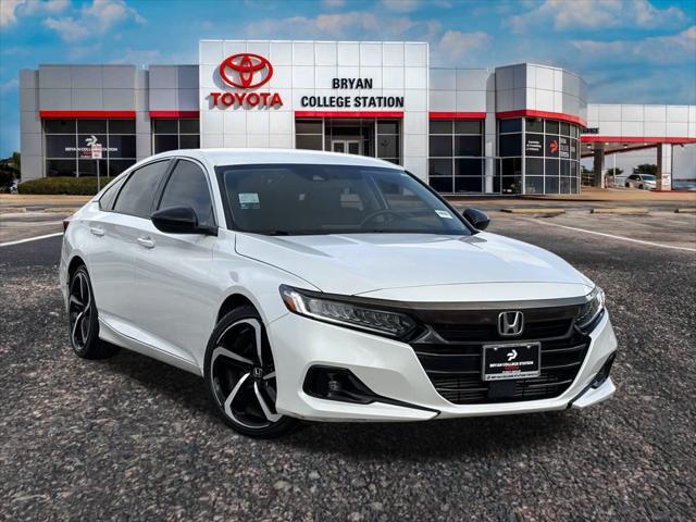 used 2021 Honda Accord car, priced at $23,777