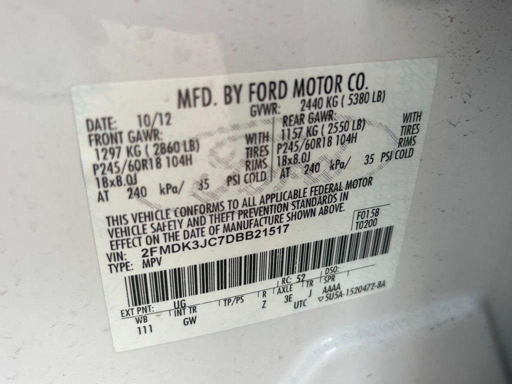 used 2013 Ford Edge car, priced at $10,991